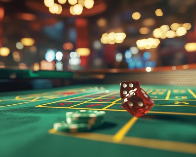 Baccarat table on Dream Gaming